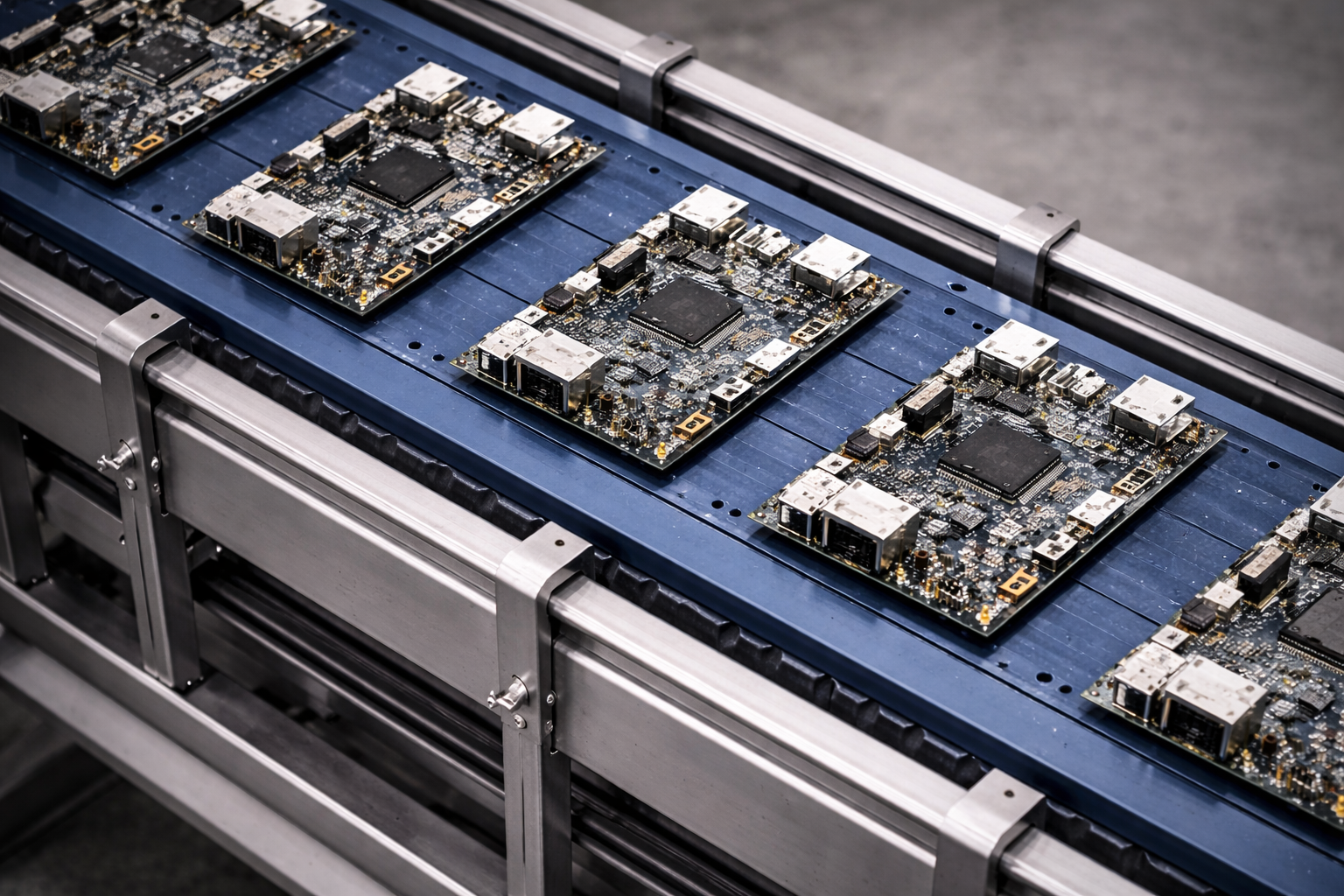 Electronics PCB manufacturing inspection